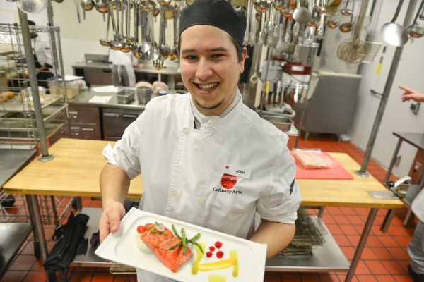 Culinary student shares cooking creation